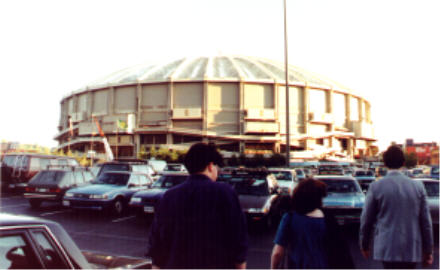Approaching the Kingdome, September 1991