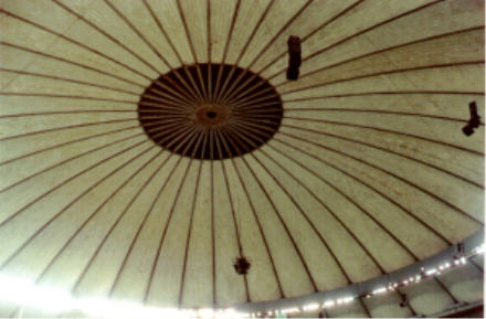 The incredibly ugly Kingdome roof