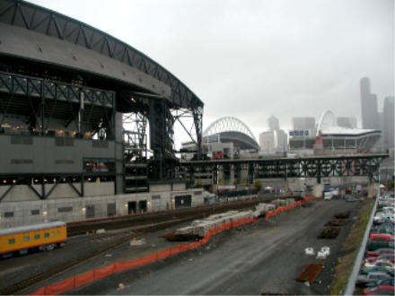 Safeco Field and Seahawks Stadium