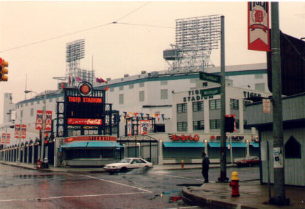 Approaching Tiger Stadium, May 1993