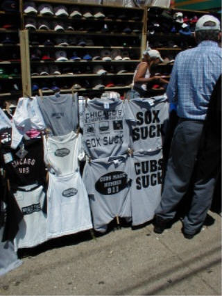 Equal opportunity vendors outside Wrigley