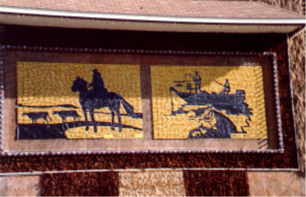 Detail of 1989 Corn Palace