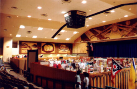 Souvenir shop inside Corn Palace auditorium