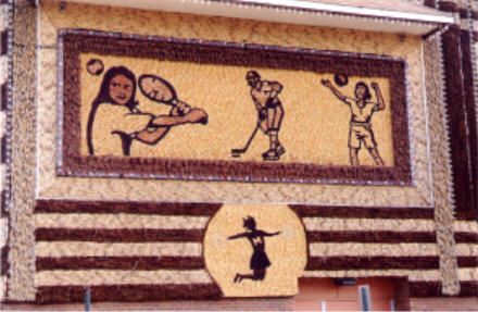 Detail of 1998 Corn Palace